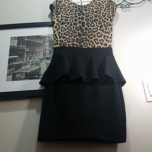 💥Peplum mini dress👗